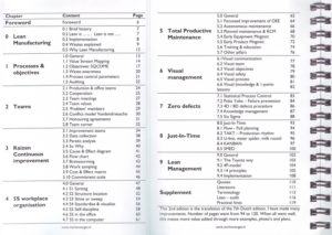 Lean Manufacturing book